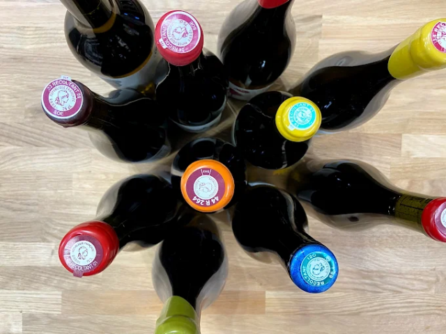 Bouteilles de vin